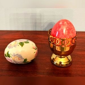 Decorative Eggs and Stand